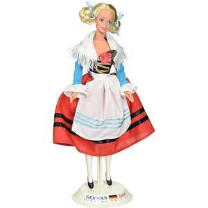 German Barbie-Doll of the World Collection kid, girls fashion doll collectible